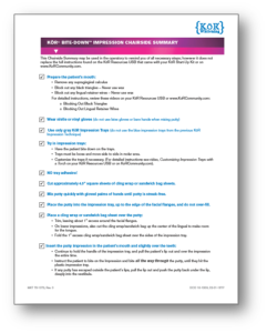 Bite Down Impression Technique Chairside Guide