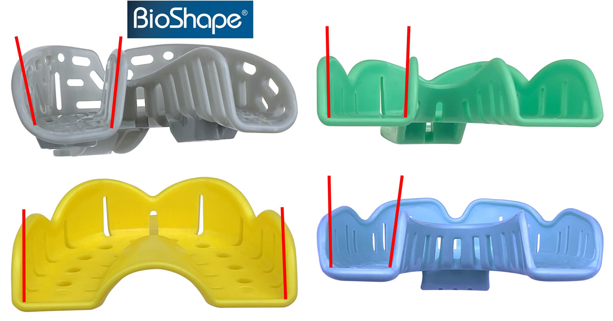 Tooth shaper with caps for composite use - Upper , Lower Set